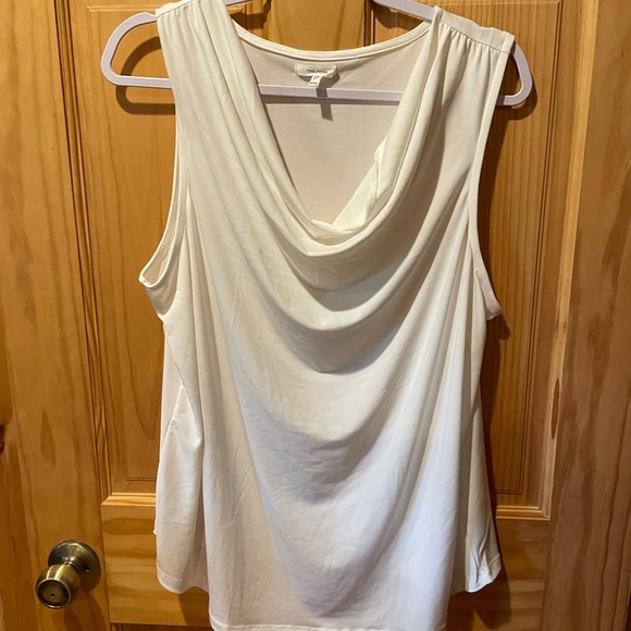 Maurice’s cow neck spandex stretch sleevless blouse size XXL - Picture 1 of 3